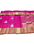 ARNI SILK HALF FINE ZARI SAREE WITH BLOUSE