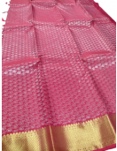 ARNI SILK HALF FINE ZARI SAREE WITH BLOUSE