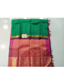 ARNI SILK HALF FINE ZARI SAREE WITH BLOUSE