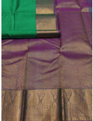 ARNI SILK HALF FINE ZARI SAREE WITH BLOUSE
