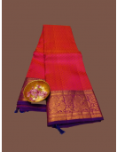 ARNI SILK HALF FINE ZARI SAREE WITH BLOUSE