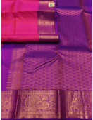 ARNI SILK HALF FINE ZARI SAREE WITH BLOUSE