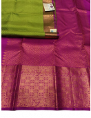 ARNI SILK HALF FINE ZARI SAREE WITH BLOUSE