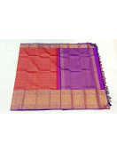 ARNI SILK HALF FINE ZARI SAREE WITH BLOUSE