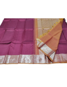 ARNI SILK HALF FINE ZARI SAREE WITH BLOUSE