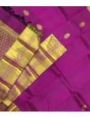 ARNI SILK HALF FINE ZARI SAREE WITH BLOUSE