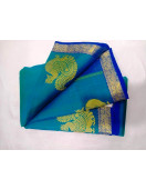 ARNI SILK HALF FINE ZARI SAREE WITH BLOUSE