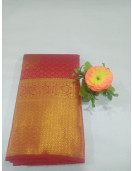 ARNI SILK HALF FINE ZARI SAREE WITH BLOUSE