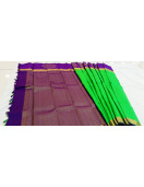 ARNI SILK HALF FINE ZARI SAREE WITH BLOUSE