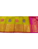 ARNI SILK HALF FINE ZARI SAREE WITH BLOUSE