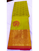 ARNI SILK HALF FINE ZARI SAREE WITH BLOUSE