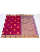 ARNI SILK HALF FINE ZARI SAREE WITH BLOUSE