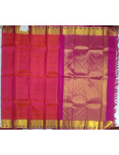 ARNI SILK HALF FINE ZARI SAREE WITH BLOUSE