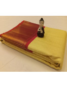 ARNI SILK HALF FINE ZARI SAREE WITH BLOUSE