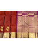 ARNI SILK HALF FINE ZARI SAREE WITH BLOUSE