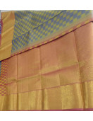 ARNI SILK HALF FINE ZARI SAREE WITH BLOUSE