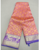 ARNI SILK HALF FINE ZARI SAREE WITH BLOUSE