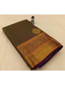 ARNI SILK HALF FINE ZARI SAREE WITH BLOUSE