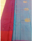 ARNI SILK HALF FINE ZARI SAREE WITH BLOUSE