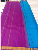 ARNI SILK HALF FINE ZARI SAREE WITH BLOUSE