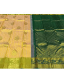 ARNI SILK HALF FINE ZARI SAREE WITH BLOUSE