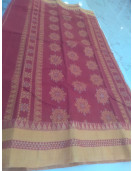 Tantuja Cotton Sarees without Blouse