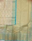 ARNI SILK HALF FINE ZARI SAREE WITH BLOUSE