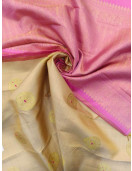 ARNI SILK HALF FINE ZARI SAREE WITH BLOUSE