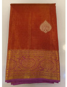 ARNI SILK HALF FINE ZARI SAREE WITH BLOUSE