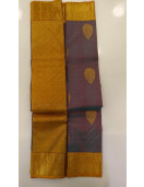 ARNI SILK HALF FINE ZARI SAREE WITH BLOUSE