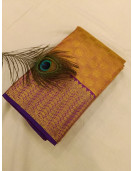 ARNI SILK HALF FINE ZARI SAREE WITH BLOUSE