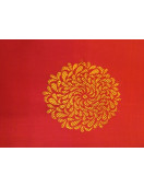 ARNI SILK HALF FINE ZARI SAREE WITH BLOUSE
