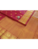 ARNI SILK HALF FINE ZARI SAREE WITH BLOUSE
