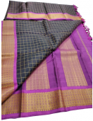 Arni Silk Saree with Thread work 620 Cms SABT