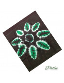 PL COTTON SAREES WITH WAX DOT PRINT DESIGNS