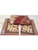 BEDSHEET JAIPUR PRINTED 72X100 2 PILLOW COVER