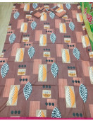 BEDSHEET ERODE AHEMADHABAD PRINT 60X90 2 PILLOW COVER