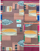 BEDSHEET ERODE AHEMADHABAD PRINT 60X90 2 PILLOW COVER