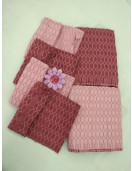 BEDSHEET ERODE JACQUARD PILLOW SET
