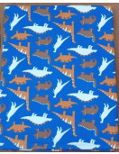 BEDSHEET ERODE AHEMADHABAD PRINT 60X90 2 PILLOW COVER