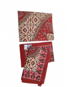 BEDSHEET JAIPUR PRINTED 90X108 2 PILLOW COVER