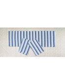 BEDSHEET STRIPE 90X108 2 PILLOW COVER