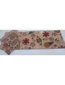 BEDSHEET MEERUT PRINTED 90X108 2 PILLOW COVER