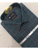 PL COTTON STRIPE CHECK SHIRTS 44 FS