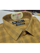 PL COTTON STRIPE CHECK SHIRTS 40 HS