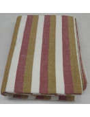 BEDSHEET STRIPE 72X100 2 PILLOW COVER