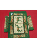 BEDSHEET JAIPUR PRINTED 90X108 2 PILLOW COVER