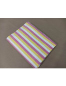 BEDSHEET STRIPE 72X100 2 PILLOW COVER