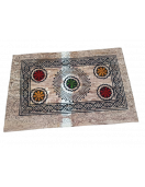BEDSHEET MEERUT PRINTED 90X108 2 PILLOW COVER