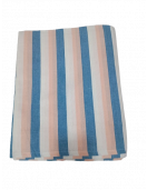 BEDSHEET STRIPE 90X108 2 PILLOW COVER